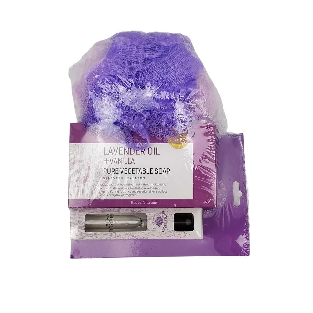 Bolero Lavender & Vanilla Soap & Oil Set